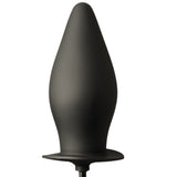 Butt Plug - Large Inflatable Black Butt Plug