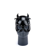 Cecilio Leather Designs Little  Devil Mask - Black