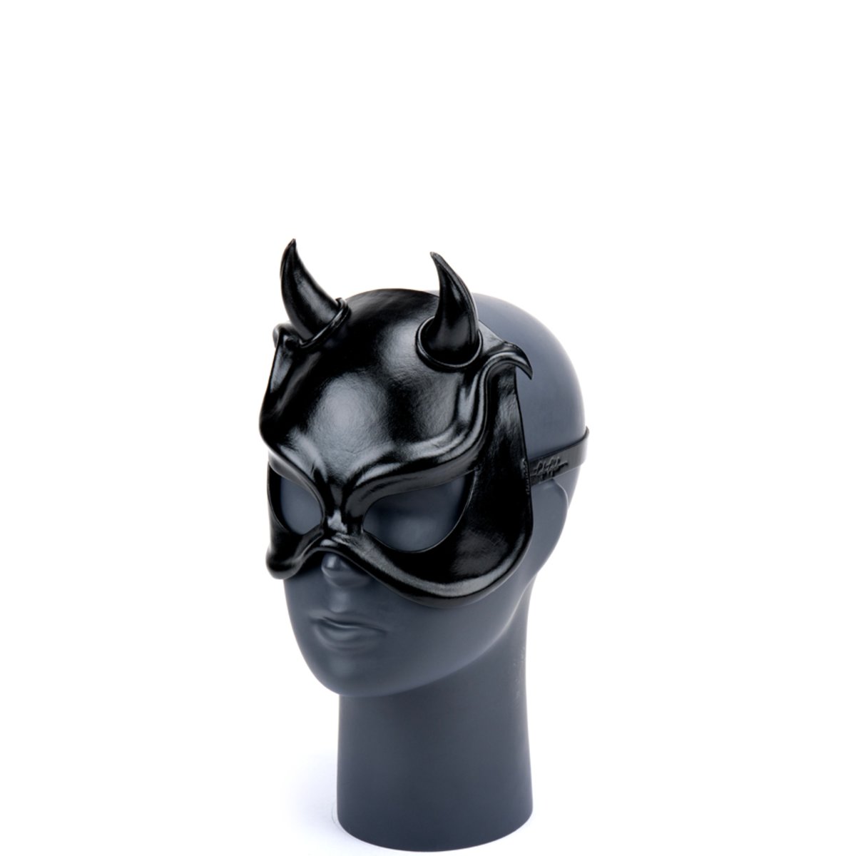 Cecilio Leather Designs Little  Devil Mask - Black
