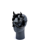 Cecilio Leather Designs Little  Devil Mask - Black
