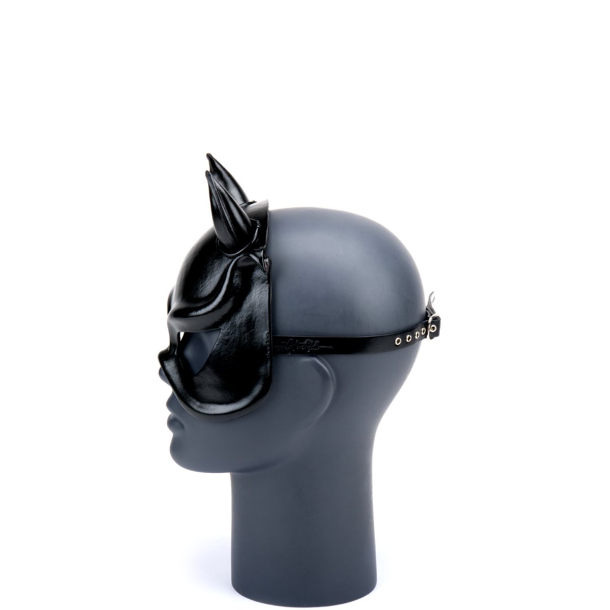 Cecilio Leather Designs Little  Devil Mask - Black