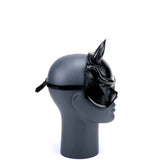Cecilio Leather Designs Little  Devil Mask - Black