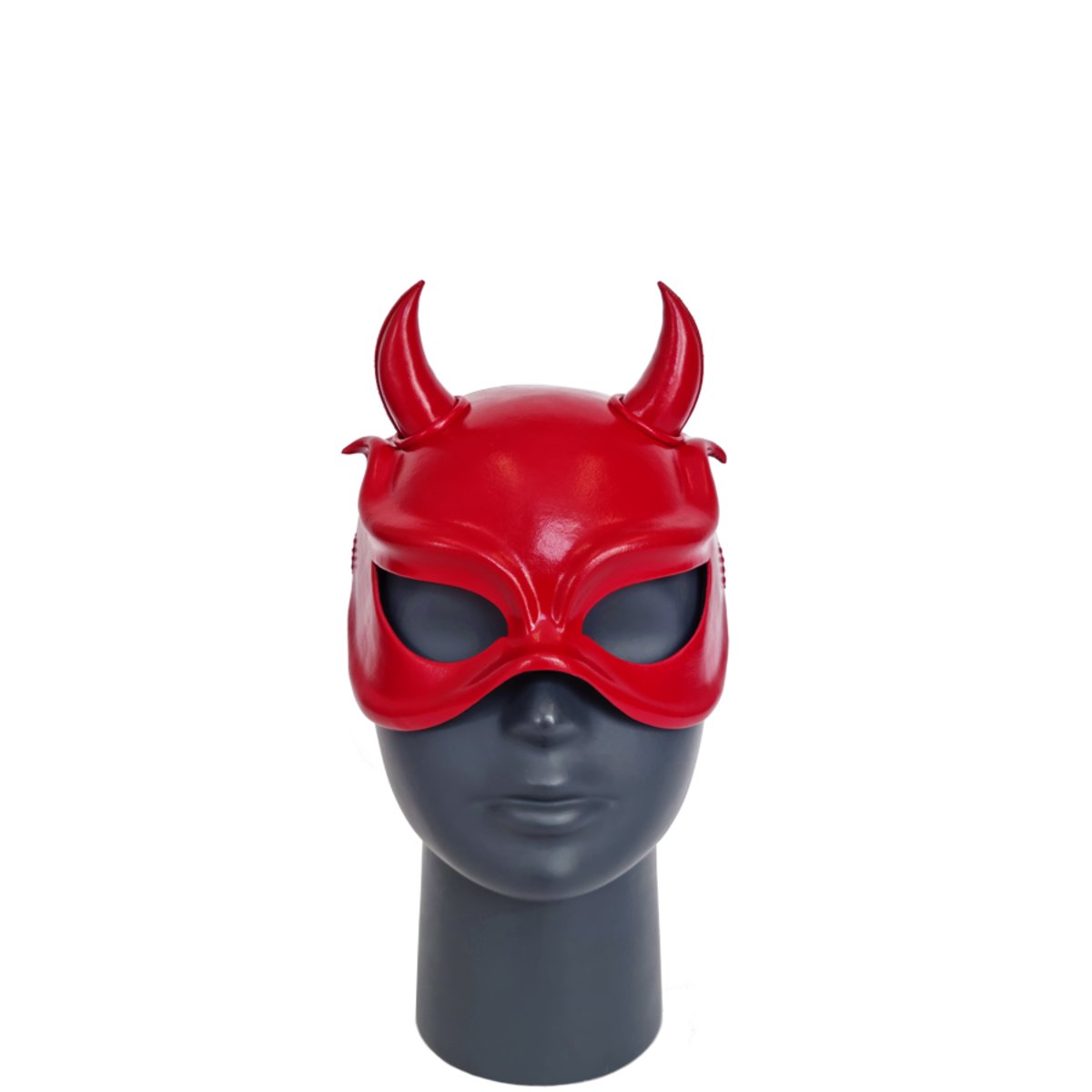 Cecilio Leather Designs Little Devil Mask -Red