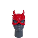 Cecilio Leather Designs Little Devil Mask -Red