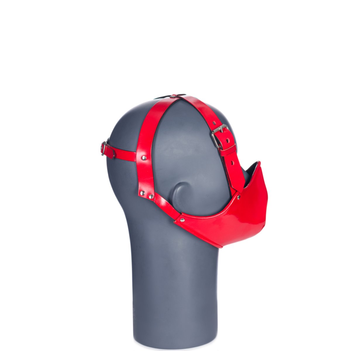 Cecilio Leather Designs Hannibal Mask - Red