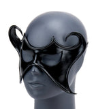 Cecilio Leather Designs Lord Of Darkness Mask - Black