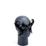 Cecilio Leather Designs Lord Of Darkness Mask - Black
