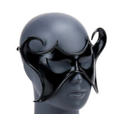 Cecilio Leather Designs Lord Of Darkness Mask - Black