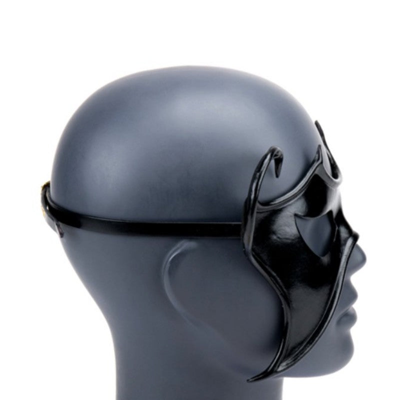 Cecilio Leather Designs Lord Of Darkness Mask - Black