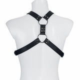 Soft Leather Male Upper Body De Luxe Harness M2O