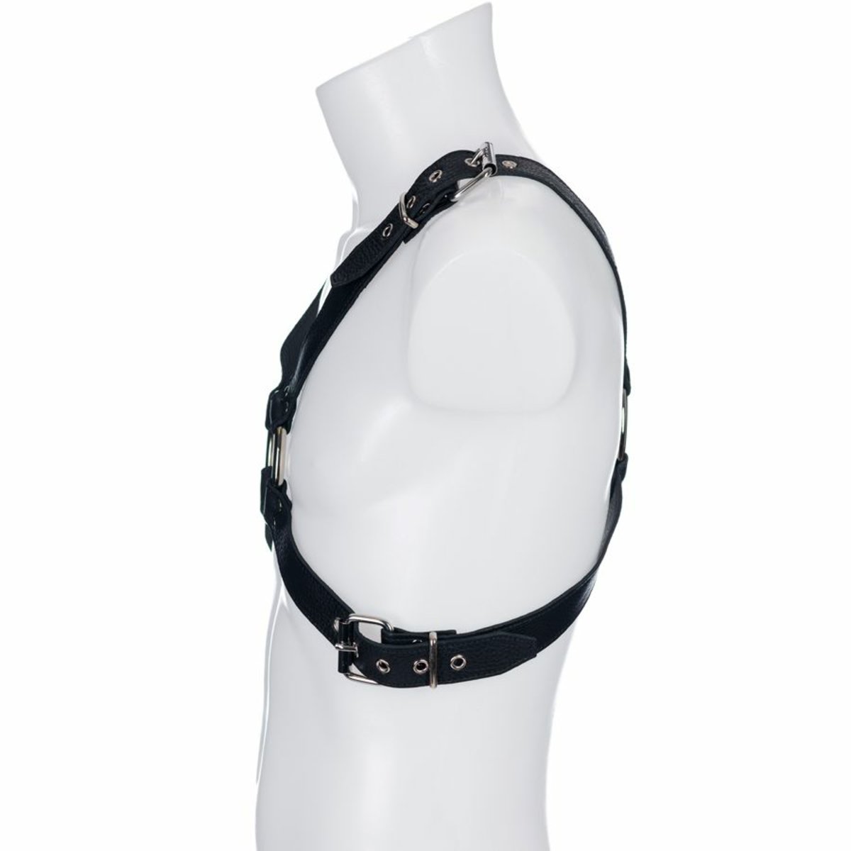 Soft Leather Male Upper Body Harness M2O