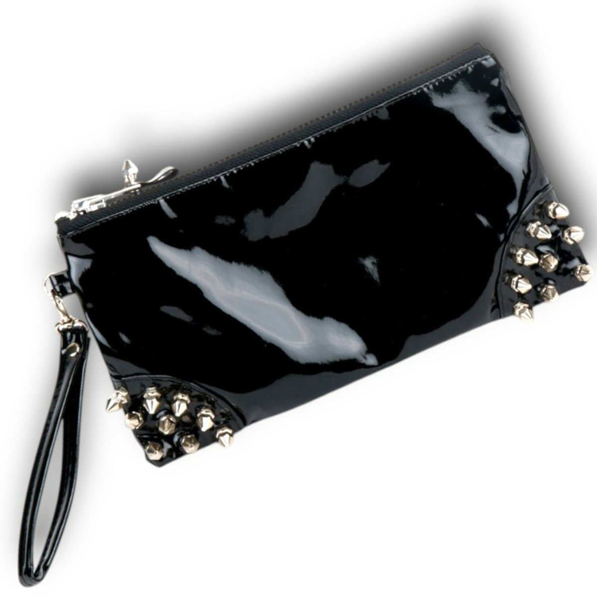 Clutch Bag W/ Spikes In