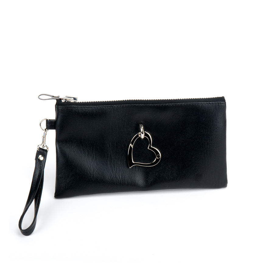 Clutch Bag W/ Heart