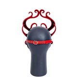 Cecilio Leather Designs Medusa Mask - Red