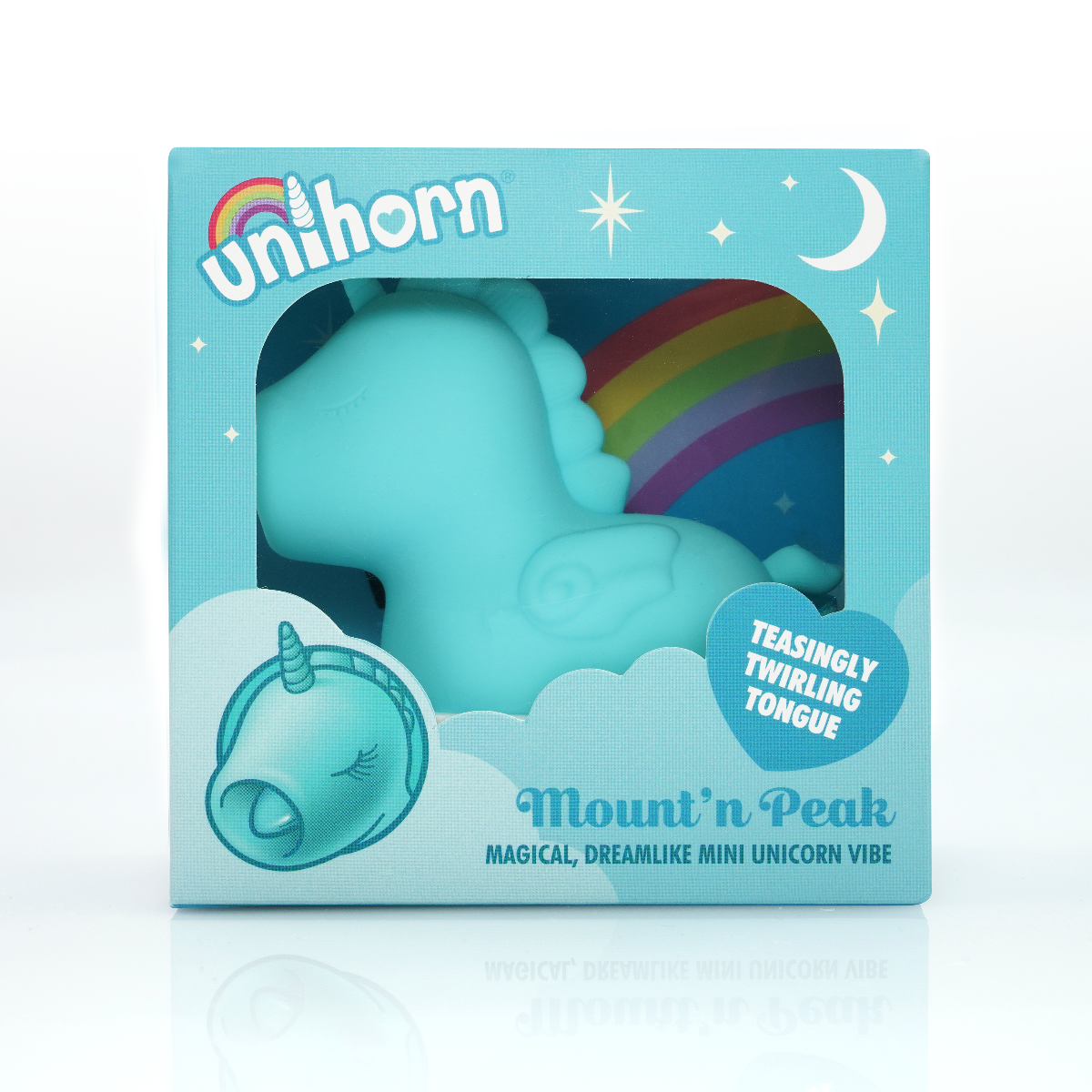 Unihorn Mount'n Peak Tongue Clitoral Vibrator