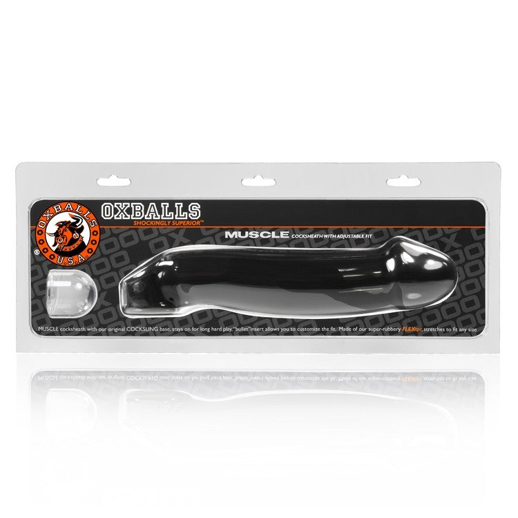 Oxballs - Cock Sheath - Muscle Black -  Oxballs