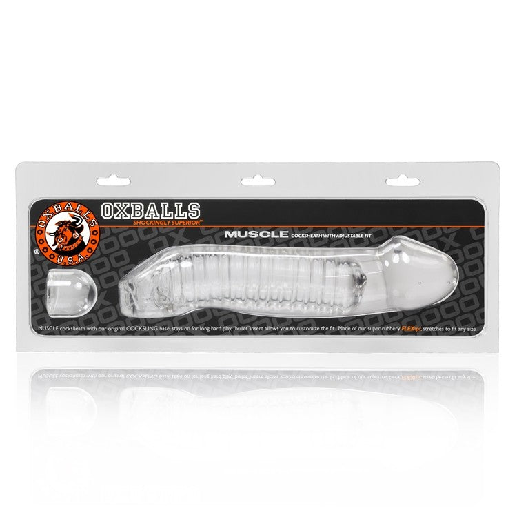 Oxballs-Cock Sheath - Muscle Clear