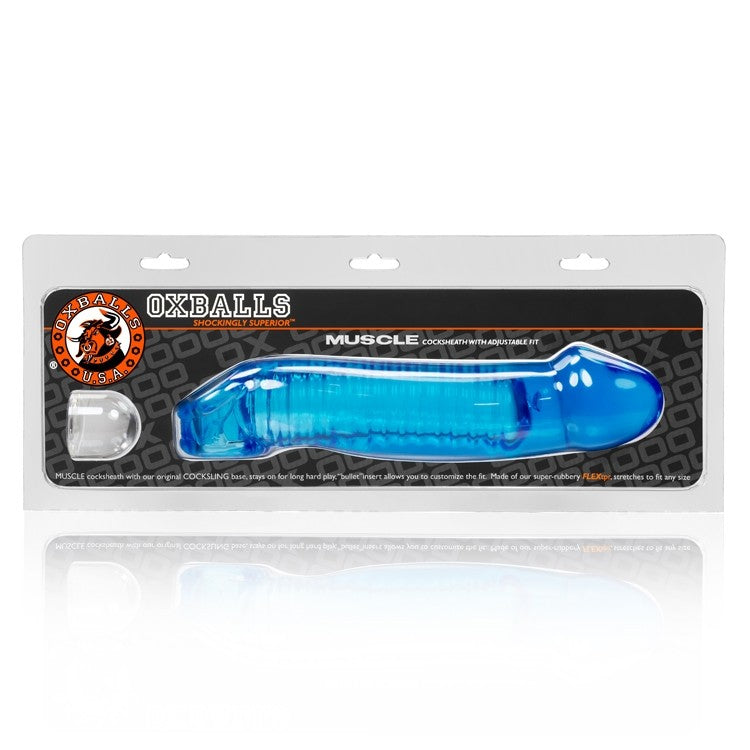 Oxballs - Cock Sheath-Muscle Blue Ice