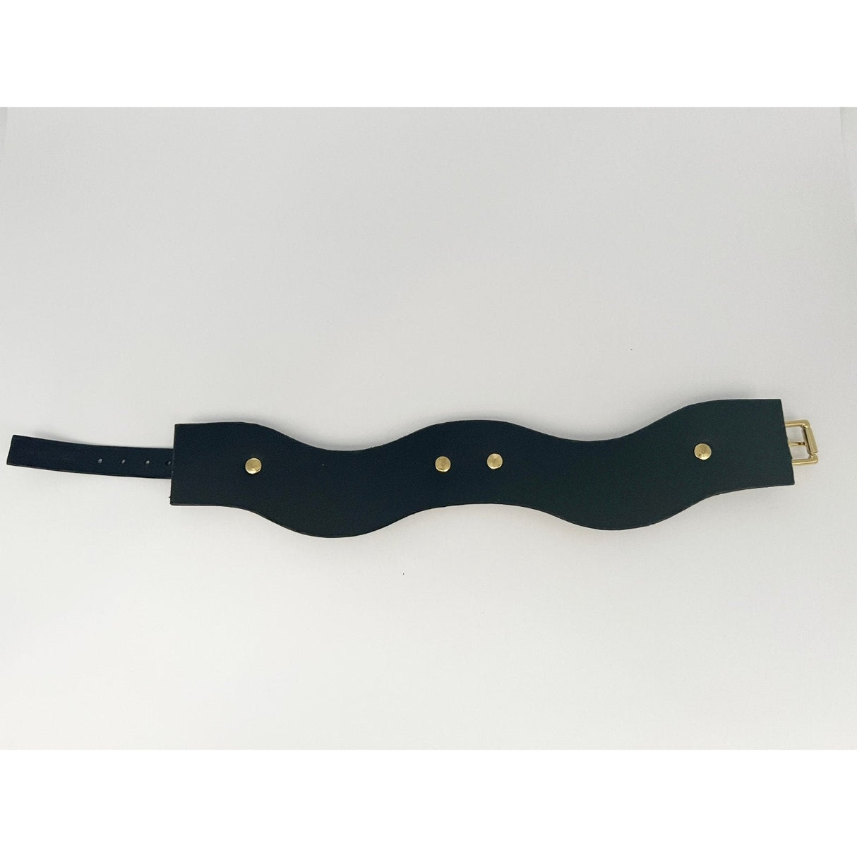 Curved Collar With D-Ring-Unlined Raw (M2O)