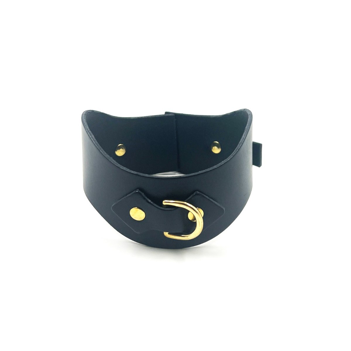 Curved Collar With D-Ring-Unlined Raw (M2O)