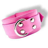 50mm Wide Strap Collar With D-Ring-Unlined