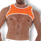 Neon Mesh Harness Orange - M