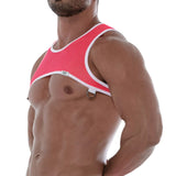 Neon Mesh Harness Pink