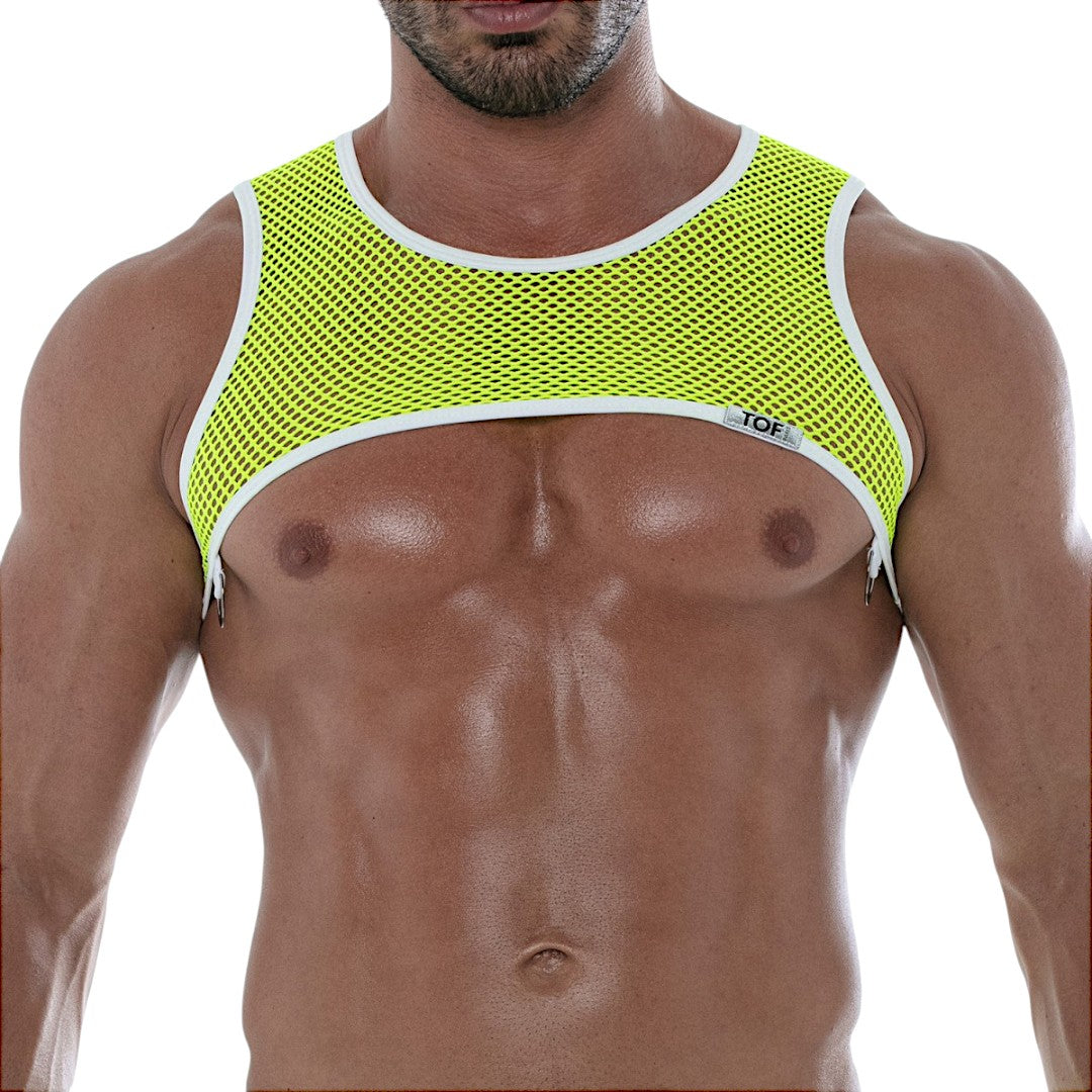 Neon Mesh Harness Yellow