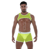 Neon Mesh Harness Yellow