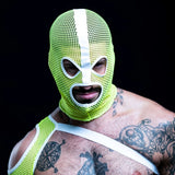 TOF Neon Mesh Hood  Yellow One Size