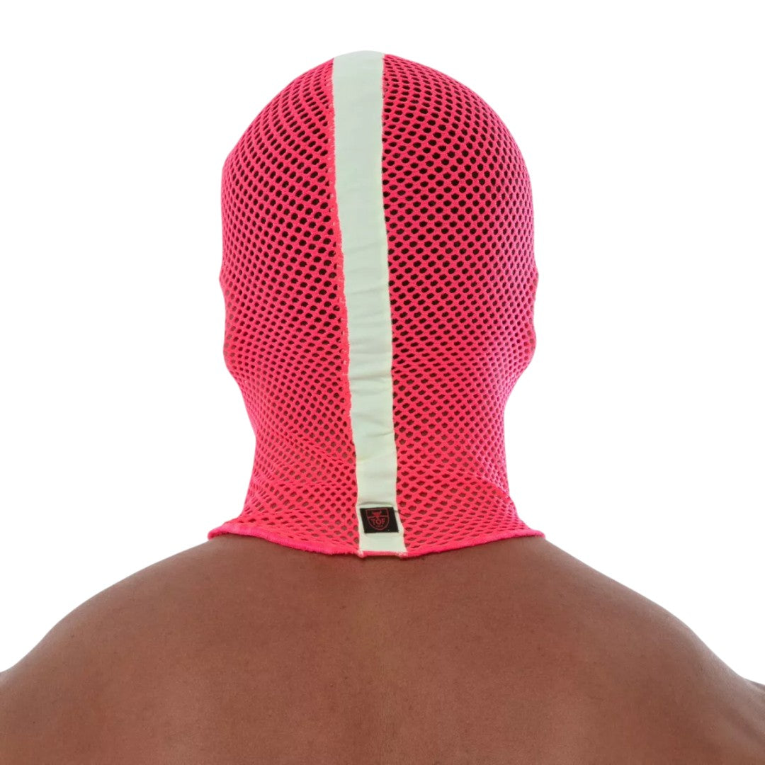 TOF Neon Mesh Hood  Pink