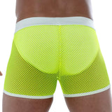 TOF Neon Mesh Shorts -Yellow