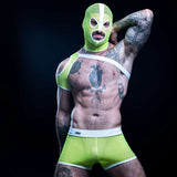 TOF Neon Mesh Shorts -Yellow