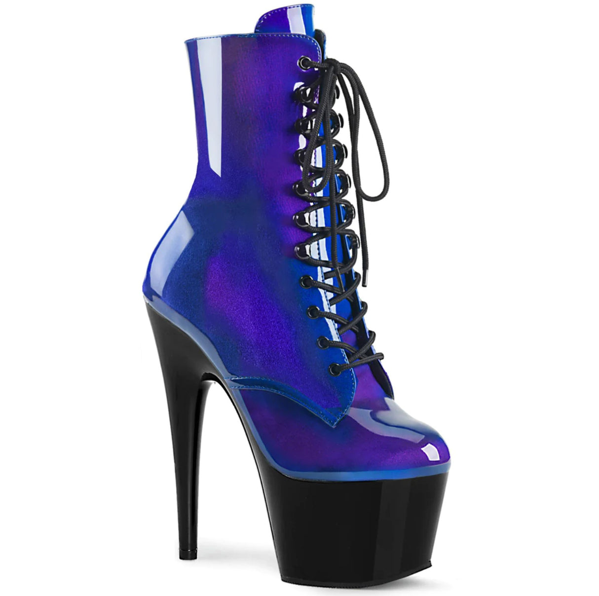 ADORE-1020SHG Platform Ankle/Mid-Calf Boots  7" Heel