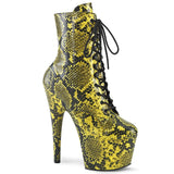 Adore-1020Spwr Yellow Snake Print
