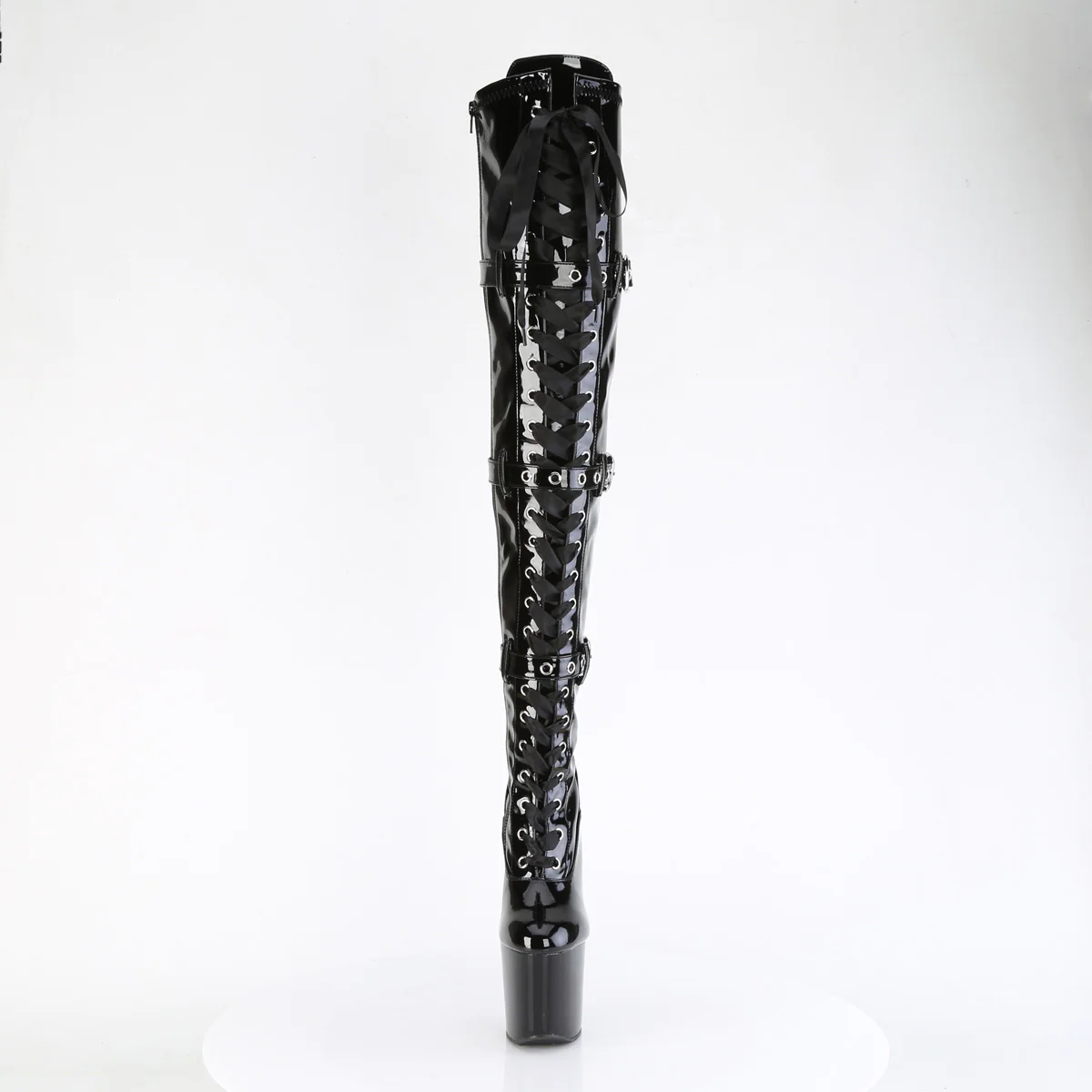 CRAZE-3028 8" Heelless Black