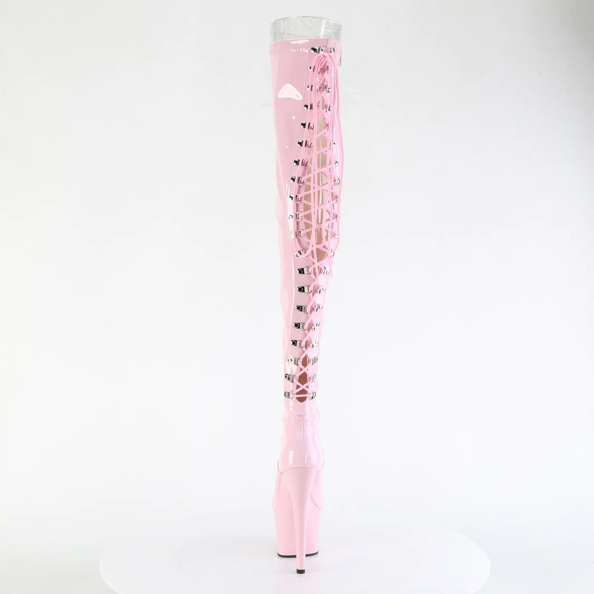 Adore-3063 Back Lace-Up Thigh High Boot-Baby