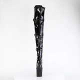 CRAZE-3028 8" Heelless Black