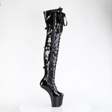 CRAZE-3028 8" Heelless Black