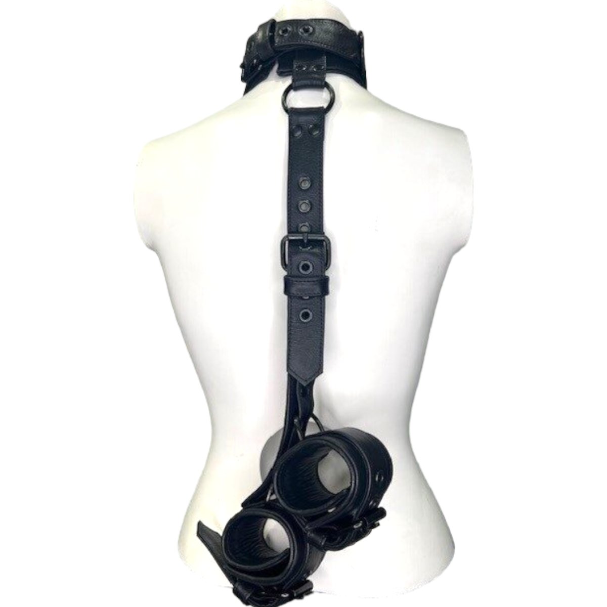 Soft Leather Neck To Wrist Restraint M2O