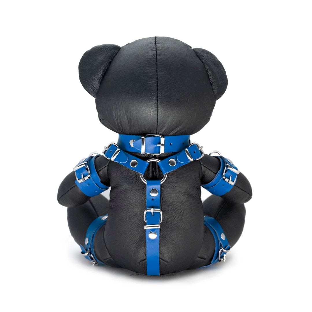 Leather Butch Bear Blue