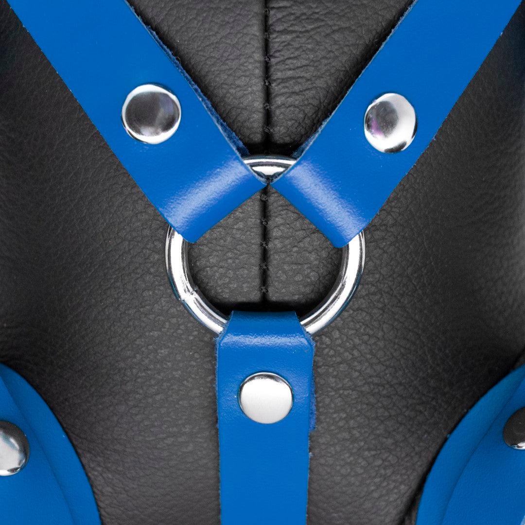 Leather Butch Bear Blue