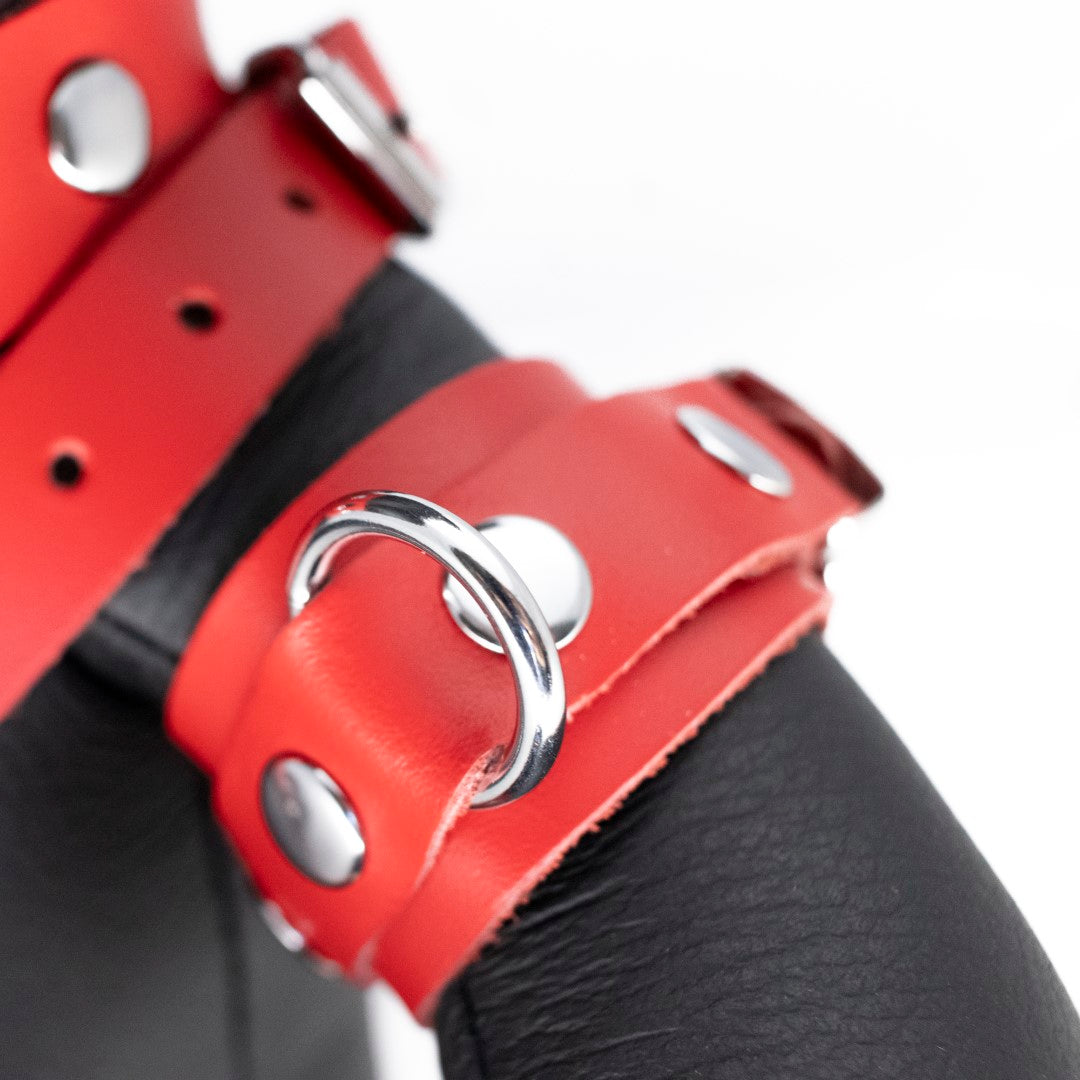 Leather Butch Bear Red