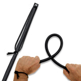 Leather "Flex" Cane Black