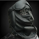Deluxe Leather Mask Lockable