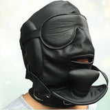 Deluxe Leather Mask Lockable