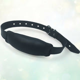 Black Leather Banana Shaped Gag
