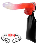Single Cock Ring With Weight Sack