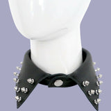 Leather Studed Collar