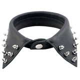 Leather Studed Collar